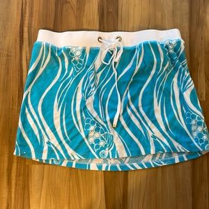 Lilly Pulitzer bathing suit skirt coverup